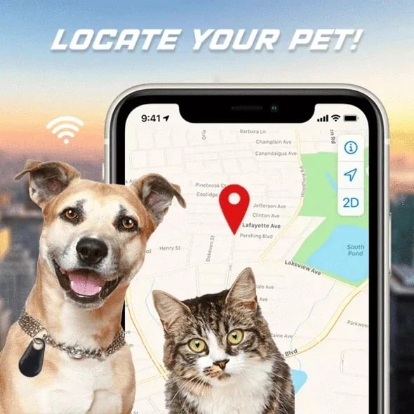 ✨Hot Sale 50% OFF🐶Bluetooth and GPS Pet Wireless Tracker