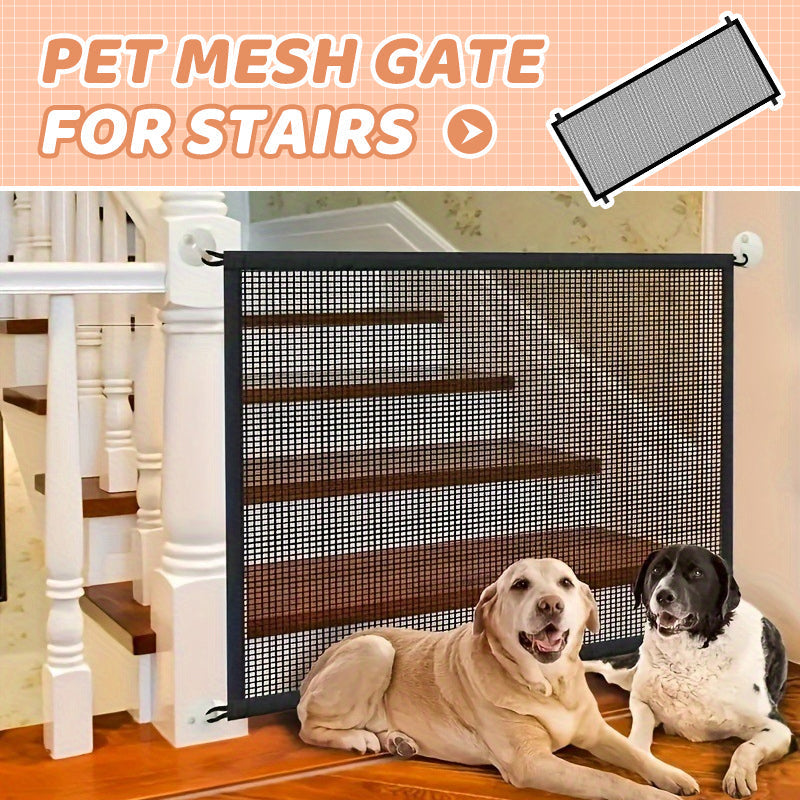 🔥Hot Sale🔥Pet Mesh Gate for Stairs(50% OFF)