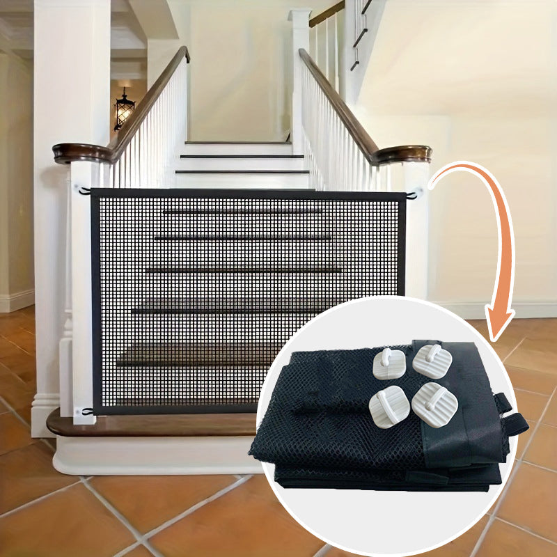 🔥Hot Sale🔥Pet Mesh Gate for Stairs(50% OFF)
