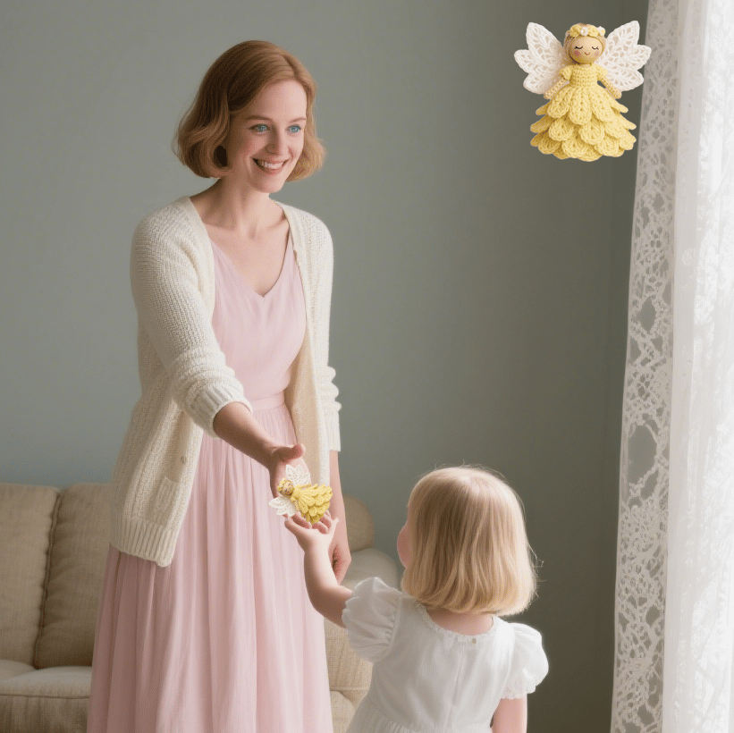 Last day of sale 50% OFF🎁Crochet your own angel - complete craft kit