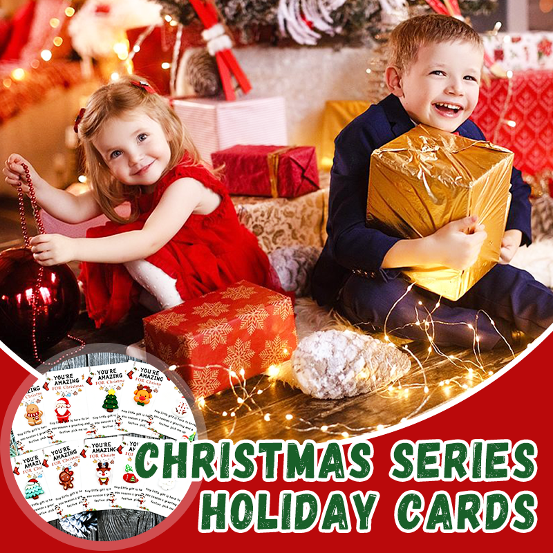 🔥LAST DAY SALE 50% OFF🔥 10pcs Fun Christmas Pocket Hug for Friends Christmas Series Holiday Cards