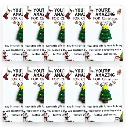 🔥LAST DAY SALE 50% OFF🔥 10pcs Fun Christmas Pocket Hug for Friends Christmas Series Holiday Cards